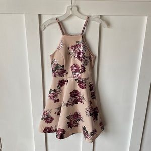 Floral Homecoming Dress